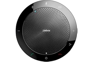 Jabra(ジャブラ) Speak 510 スピーカーフォン 【国内正規品】 Web会議 エコーキャンセラー内蔵 Bluetooth接続 USB接続 最長15時間バッテリー持続 100-43100000-40