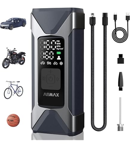 Amazon.co.jp: AstroAI Tire Inflator L7S Portable Air Compressor