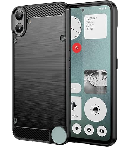 CMF PHONE1 スマートフォン本体 黒 ケース付き Nothing「CMF Phone 1」レビュー 良心的な価格で高いデザイン性