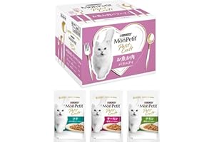 モンプチ プチクラフト パウチ キャットフード お魚お肉バラエティ24袋入 【Amazon.co.jp限定】