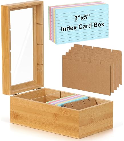 3x5 recipe card binder Box CustomCraftUA The other side is blank for you to customize to fit your needs Recipe Card Box With Hinge