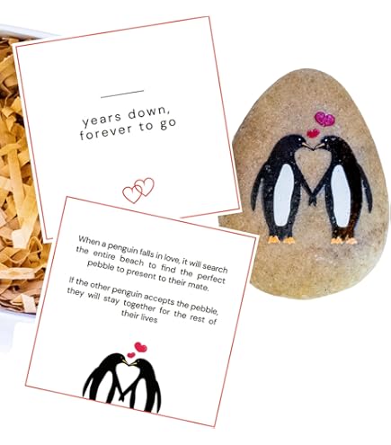 Penguin Anniversary Card - 'Let's Do This Forever' Cute Couples Card With Envelope