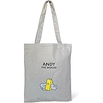 バッグ Andy Amazon.co.jp: ねずみのANDY トートバッグ キャンバス A4が入る