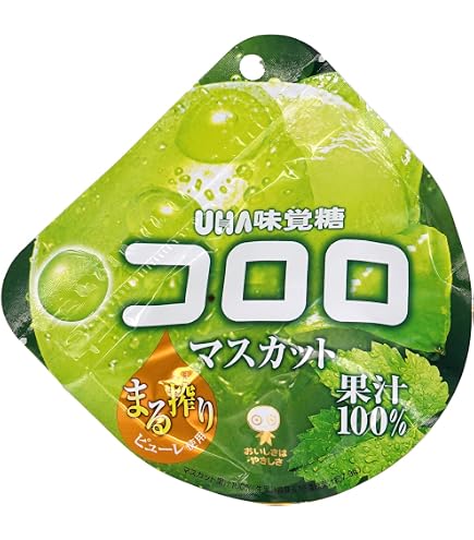 お菓子まとめ売り☆UHA味覚糖 コロロ 54袋 巨峰 マスカット クラウンメロン Amazon | UHA味覚糖 [公式] コロロ クラウンメロン まとめ買い 6袋