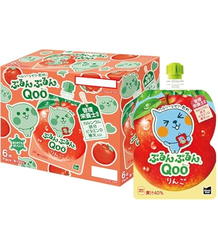 Amazon.co.jp: ぷるんぷるん Qoo ゼリー バラエティ 全5種各6個計30個