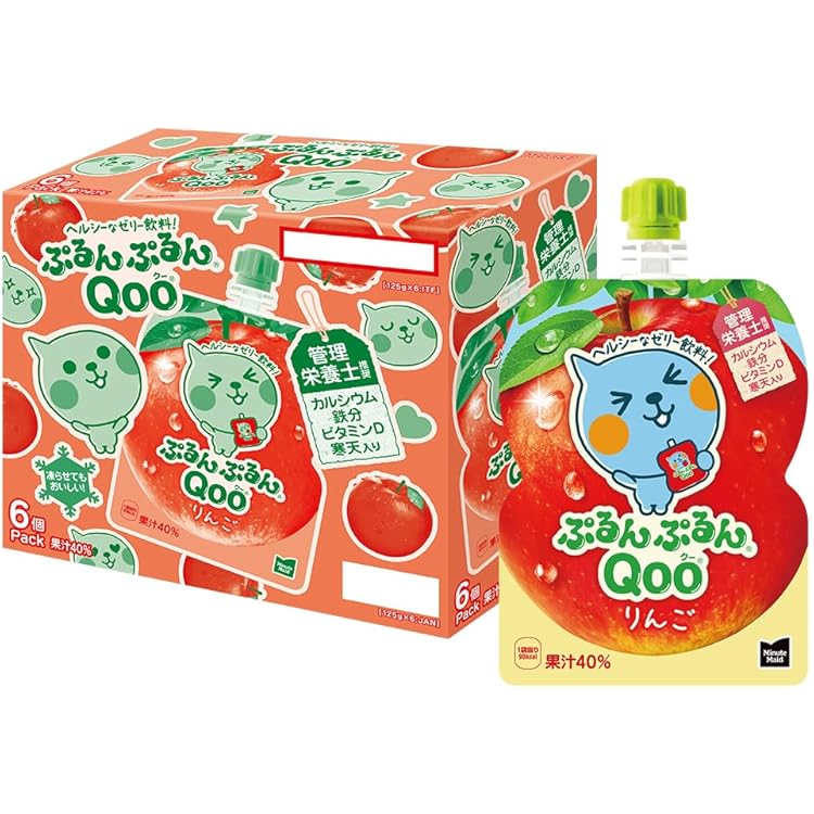 Amazon.co.jp: 「ミニッツ メイド ぷるんぷるんQooゼリー飲料 125g5
