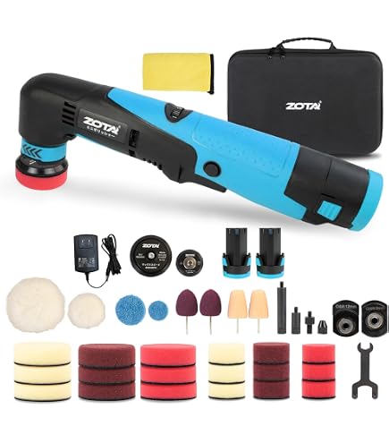 Amazon | ZOTAポリッシャー,75mm小型 ランダムオービタル式,100V六段