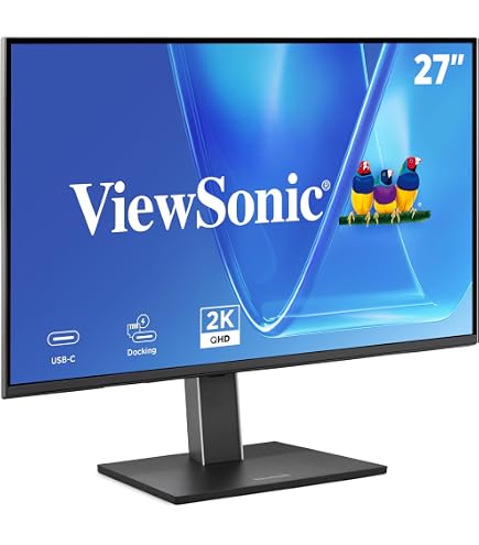 Amazon.co.jp: ViewSonic VG2756A-2K 27インチ IPS 1440p ドッキング