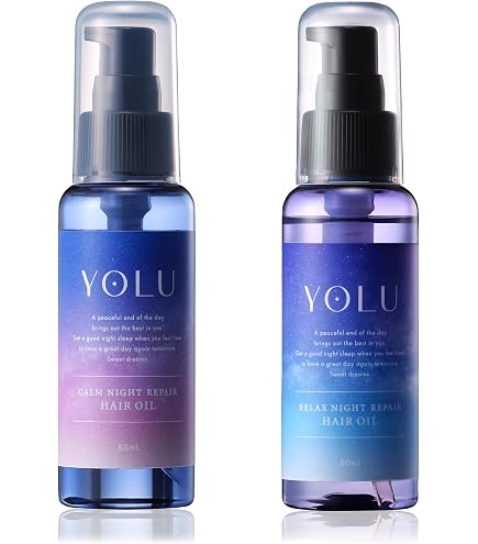 Amazon | YOLU ヨル | ヘアオイル 2点 セット リラックスナイトリペア
