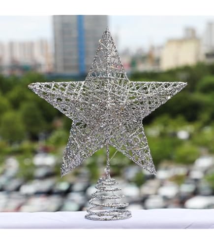 ツリー　トップスター　シルバー　星 Amazon.co.jp: ツリートップ 星 クリスマスツリー トップスター 23