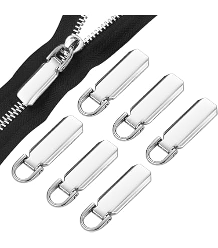 Amazon.co.jp: DY.2ten ファスナー 引手 ジッパーヘッド 8個 着脱式