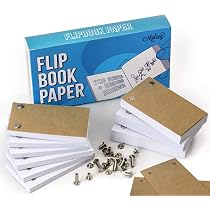 Kit Flipbook Andymation Con Luce LED - Per Disegnare Animazioni, Per Bambini E Adulti