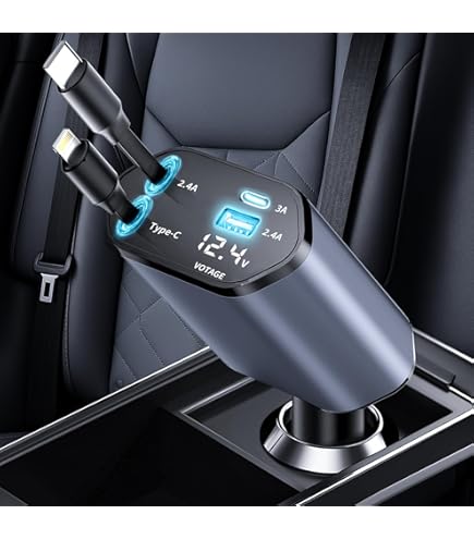 Amazon.co.jp: 車 充電器 シガーソケット USB C 【2026年進化モデル