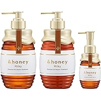 &honey アンドハニー ミルキー プレシャス EX リペア 限定ヘアミルク ミルキー プレシャスEXリペア ヘアミルク3.0 &honey | LIPS SHOPPING