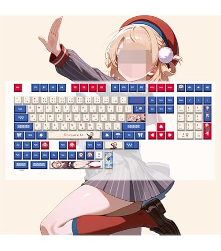 Amazon | 狐坂ワカモ キーキャップ ブルーアーカイブ 周辺 PBT
