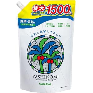 サラヤ ヤシノミ洗剤 野菜・食器用 つめかえ用 1500mL