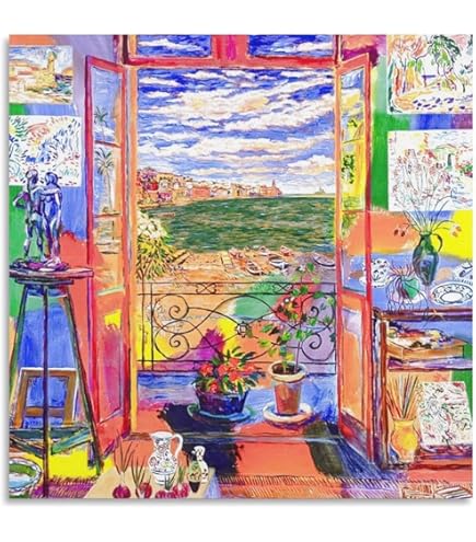 Amazon.co.jp: Henri Matisse アンリ・マティス赤いハーモニー