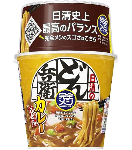 Amazon.co.jp: 日清食品 完全メシ カップヌードル汁なし シーフード