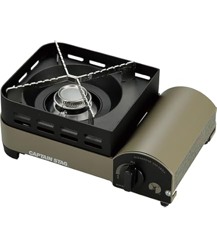 卓上使用可！キャプテンスタッグコンパクトコンロ 卓上使用可 キャプテンスタッグコンパクトコンロ 新登場