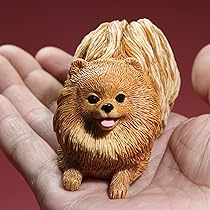 ポメラニアン　置物 犬の置物 ポメラニアン N14102 いぬ イヌ 動物