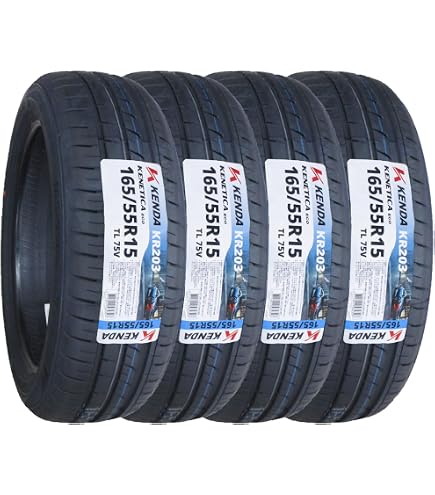 165/55R15 75V ◇ KUMHO ECSTASPT ◇ 4本 J3075 夏タイヤ Amazon.co.jp 