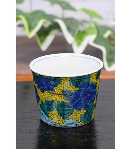 Amazon | 和座の蔵 おしゃれ そばちょこ 食器 九谷焼 そば猪口 吉田屋
