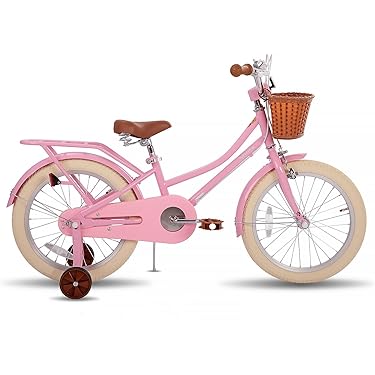 キッズバイク ブラック/グリーン 補助輪付き ROCKBROS 子供用自転車 お子様 入学 14 16 インチ かっこいい