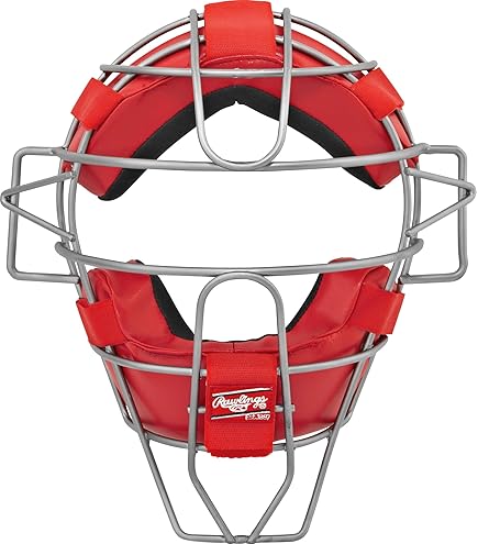 ALL STAR（オールスター）キャッチャーマスク用ハーネス（レッド） Amazon | All-Star FMHPRO スカーレットレッドキャッチャー