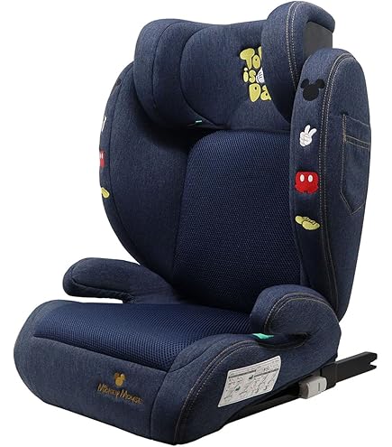 Amazon | ディズニー ハイバックFIX/ミッキー(スマイル) ISOFIX 100