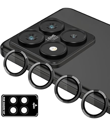 Amazon | Umoolt ガラスフィルム Xiaomi 14T / 14T Pro 用 ガイド枠