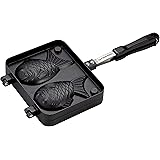 キャプテンスタッグ(CAPTAIN STAG) ホットサンドメーカー ホットサンドトースター たい焼き器 キャストアルミ ふっ素樹脂加工 直火 UG-3008/UG-3089