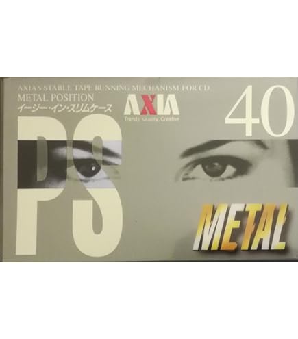 Amazon | AXIA PS1 オーディオカセットテープ ノーマル 80分 PS1M 80