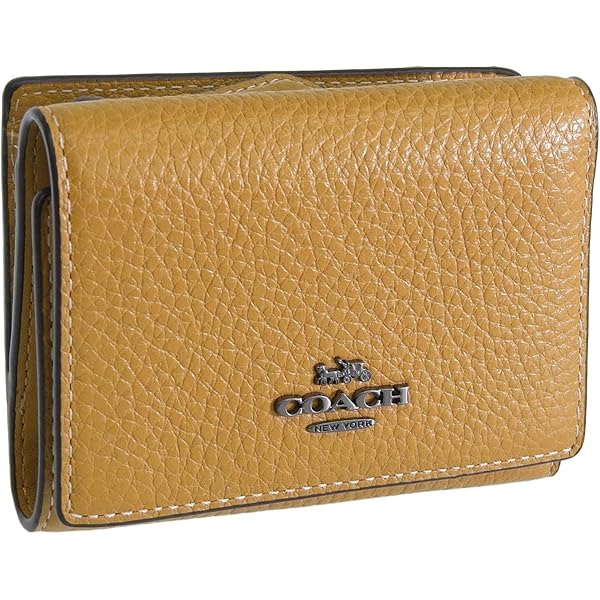 Amazon | [コーチ] 財布(三つ折り財布) FCM761 CM761 ブラウン×レッド