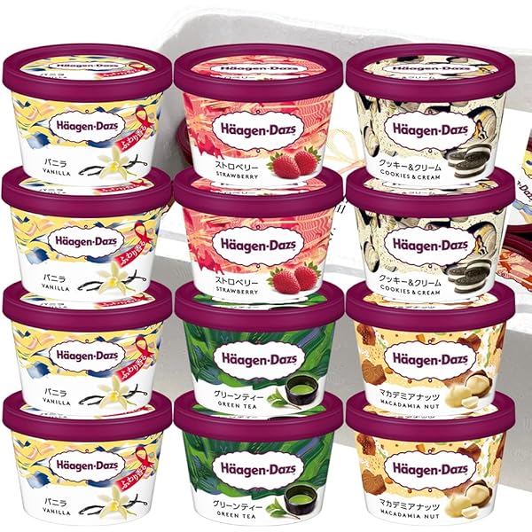 はーげんダッツ Amazon.co.jp: Hagen-Dazs Ice Cream Variety Set of 10 - Assorted