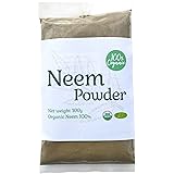 100%オーガニック ニームパウダー 無農薬栽培 サロン専売品 欧米オーガニック規格 アーユルヴェーダ ミラクルニーム neem powder (100g(業務用簡易パック))