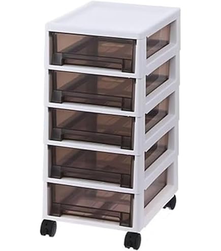 Amazon.co.jp: チェスト 5段 タンス デスクワゴン サイドチェスト