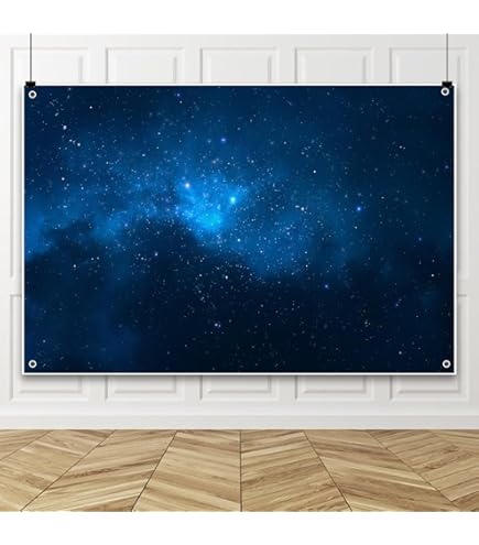 Amazon | AOFOTO 6x4フィート 地球惑星背景 星雲 月 衛星写真背景 星空