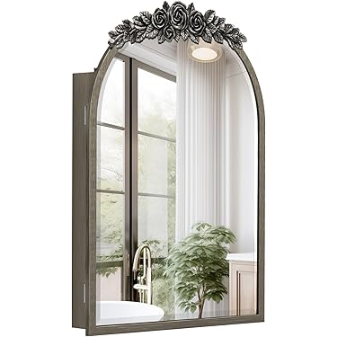 【Janboe】 LEDバスルームミラーキャビネット 50×70cm Amazon.co.jp 売れ筋ランキング: バスルームミラーキャビネット の中で