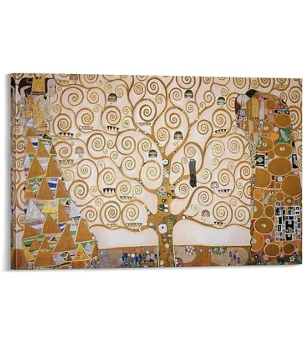 Amazon.co.jp: Gustav Klimtグスタフ・クリムト《扇を持つ女（1917