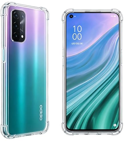 Amazon.co.jp: RuiMi 用の OPPO A54 5G ケース - クリア ソフト