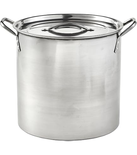 Leonyo 16 Quart Stainless Steel Stock Pot With Lid - Tri-Ply Bottom For Induction, Pasta & Soup - View #12