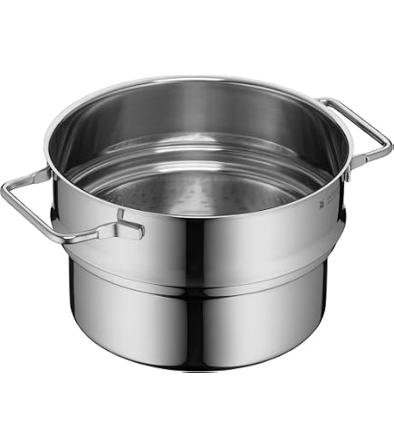 Amazon｜WMF ProfiSelect 24cm スチーマー 両手蒸し器｜蒸し器・せいろ