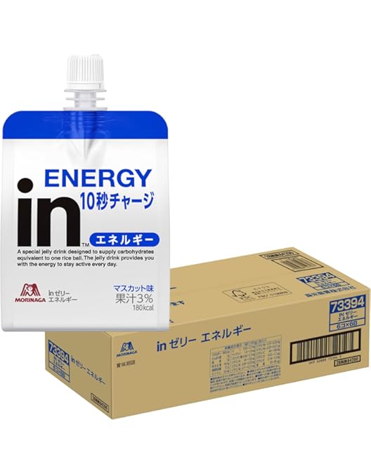 Amazon.co.jp: 森永製菓 inゼリー エネルギー 180gパウチ×36本入