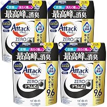 Amazon | アタックZERO ドラム式専用 詰め替え 2900g ×4個 セット メガ