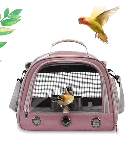 Amazon | 鳥用 トラベルキャリー 鳥ケージ Wingキャリアー Lサイズ