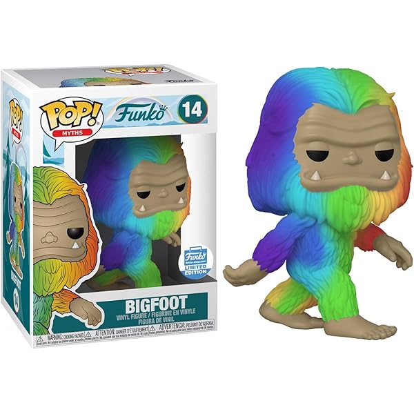 Funko Pop! Myths: Rainbow Bigfoot 
