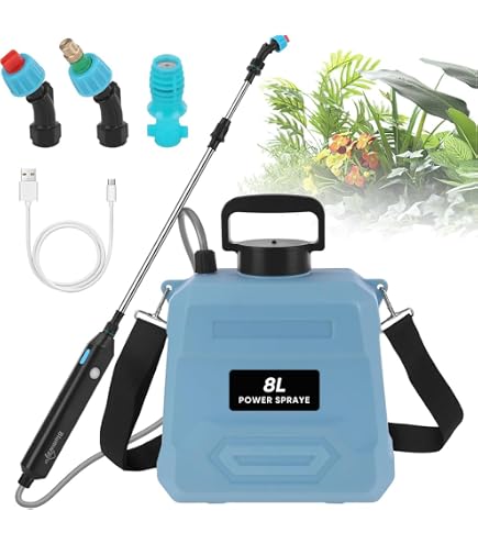 Amazon.co.jp: [qiukala]電動 充電式 自動噴霧器 12V 背負い式噴霧器