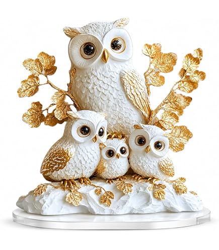 Amazon.co.jp: Kunst & Ambiente - 動物の彫刻 - フクロウの像 - 署名