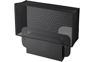 Switch 2用メッシュダストカバー【2025年新登場-防塵】AriKroii スイッチ2ドックカバー オックスフォード材料 排熱設計 キズ防止 防塵カバ ー 全面保護 使いやすい お手入れ簡単 (メッシュブラック)