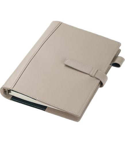 Amazon.co.jp: Moterm A6 Luxeリングプランナー - 本革バインダー